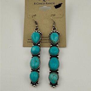 Turquoise Dangle Earrings